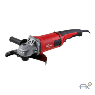 Двуручная углошлифмашина WORTEX AG 2326-2 в кор. (2100 Вт. диск 230х22 мм. плавный пуск. поворотная рукоятка) (AG2326200029)